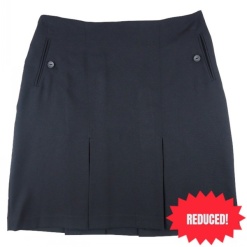 Senior 2 Pleated Skirt Black