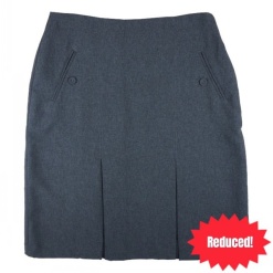 Senior 2 Pleated Skirt Grey