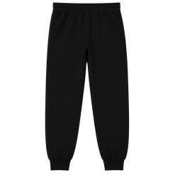 Childrens Plain Black Joggers
